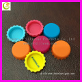 2017 Food grade color promotion beer saver reusable China silicon wine bottle caps